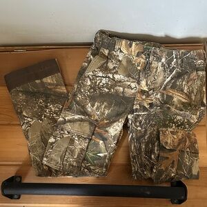 Boys’ Large Camo Cargo Pants-Realtree Edge-Style Brown/Green Camouflage